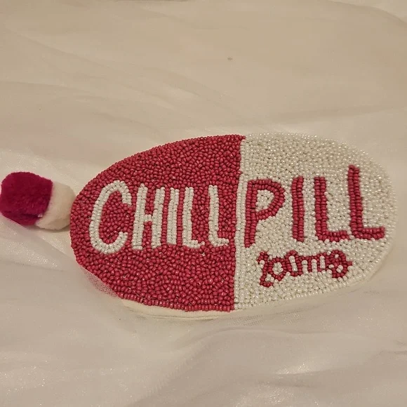 Handmade Chill Pill Clutch - Picture 1 of 3